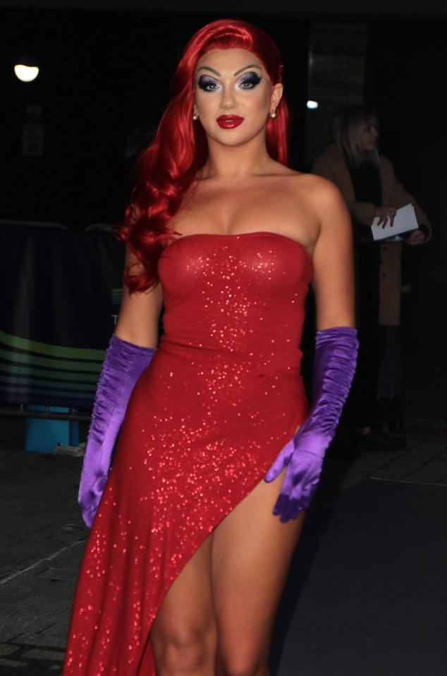  Alexandra Cane dressed as Jessica Rabbit