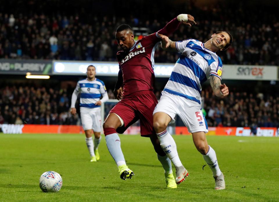  Villa attempted to battle back in the second half but couldn't break through the defence