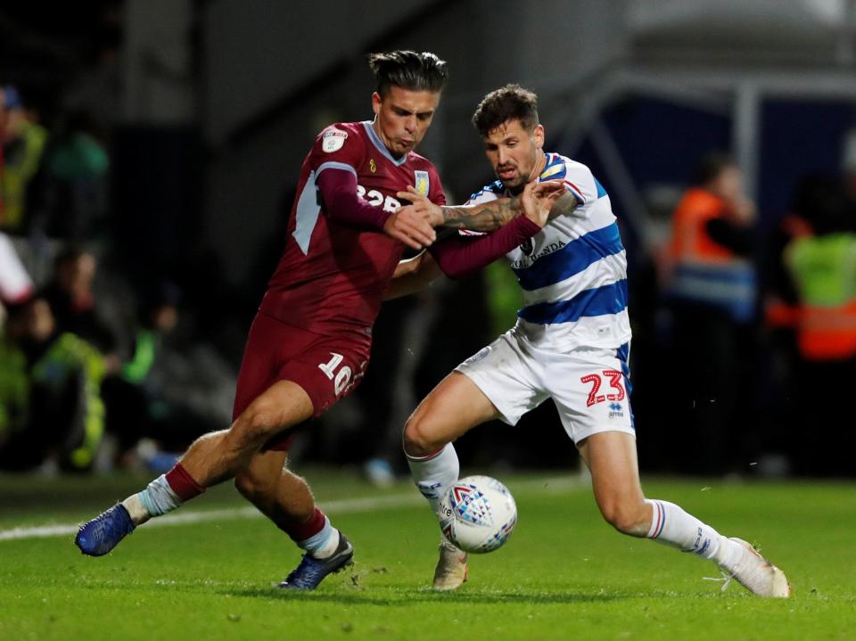  Jack Grealish looked Villa's most lively player