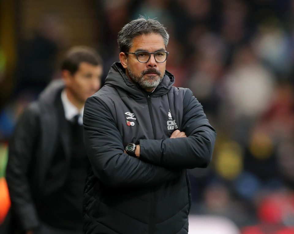  David Wagner's Huddersfield are now bottom of the table