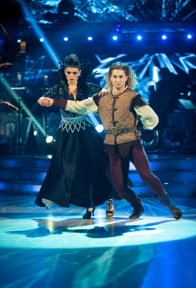  Lauren Steadman got her best scores for her Paso Doble