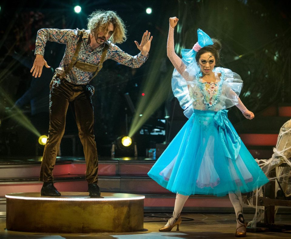  Seann and Katya's Halloween Waltz failed to impress the judges