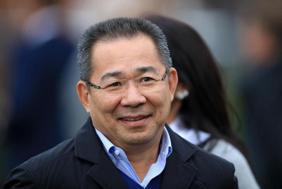  A source close to the family said the Leicester City chairman was on board the helicopter when it crashed