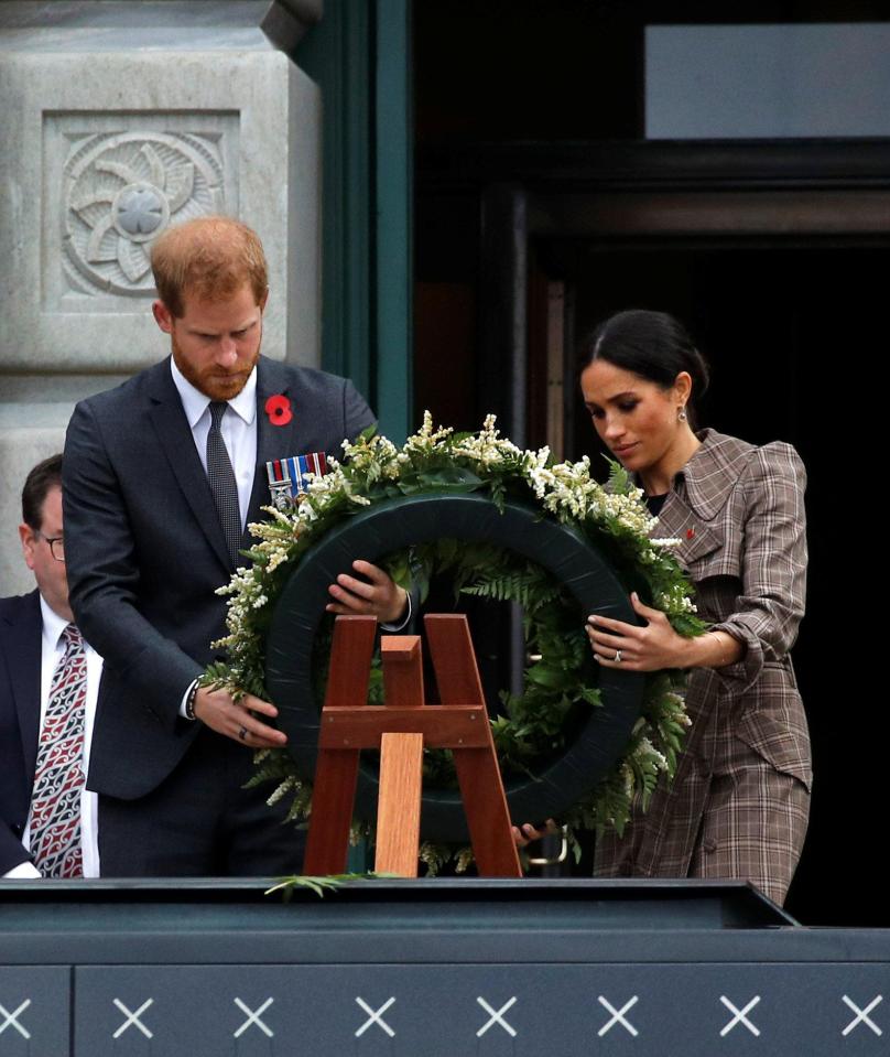  They arrived in New Zealand and began royal duties immediately starting with a visit to the National War Memorial