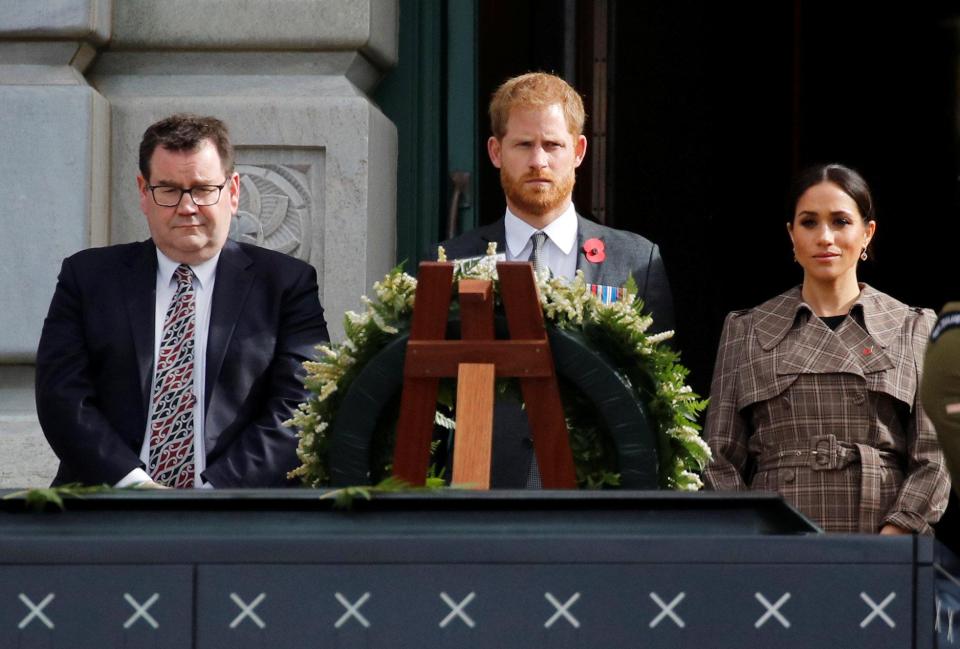  They arrived in New Zealand and began royal duties immediately starting with a visit to the National War Memorial