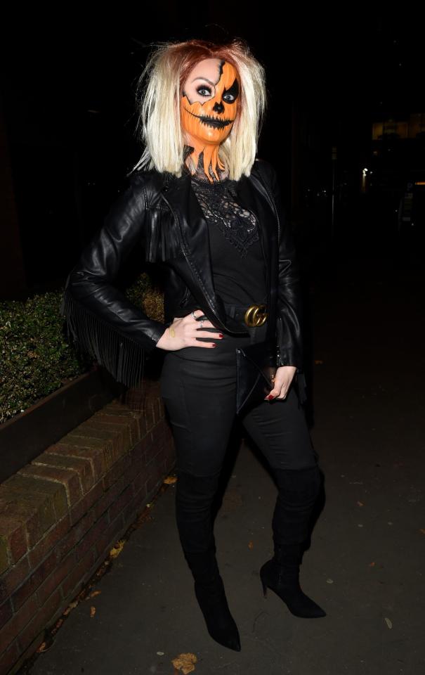  Corrie’s Katie McGlynn looked sexy as she shocked in pumpkin themed face paint