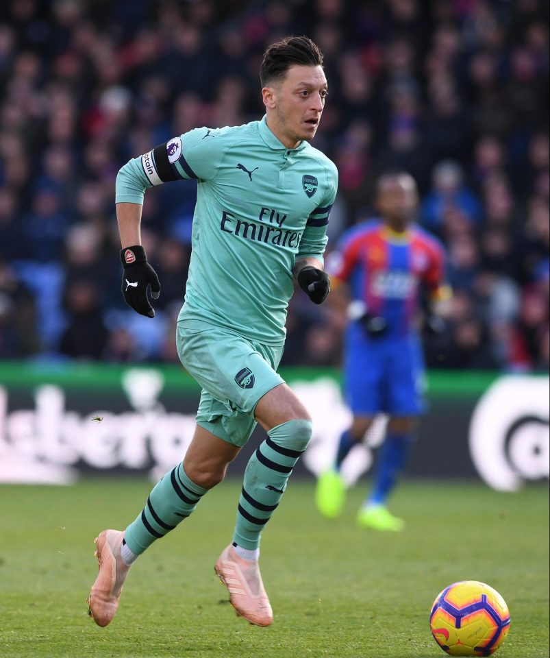  Mesut Ozil has been slammed by Graeme Souness for lack of courage and passion