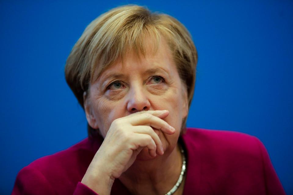  Angela Merkel is stepping down from the position and has said she will not seek re-election in 2021