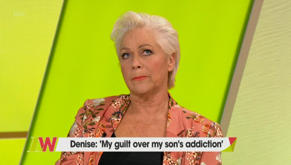  She said she would 'do some of his childhood differently' if she could, and feels guilty that he did not grow up in a 'sober household' like her younger son Louis did