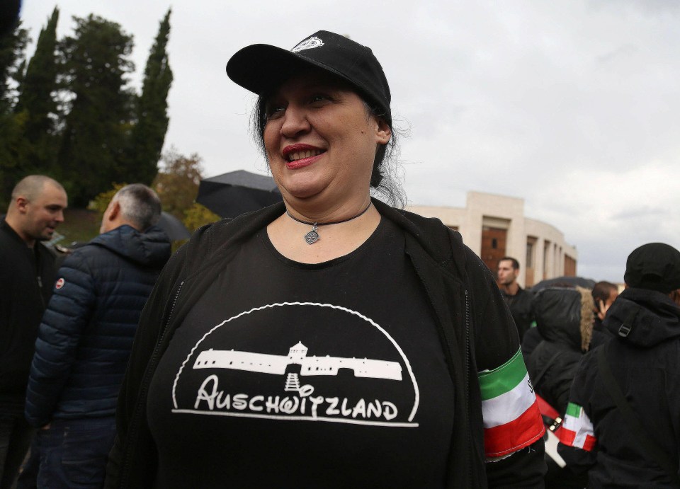 This woman wore her views on her t-shirt