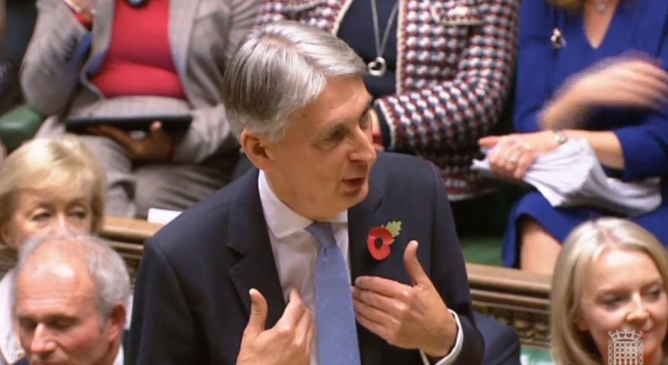  Announcing the funding Mr Hammond recognised the need for NHS funding to go to the front-line of services