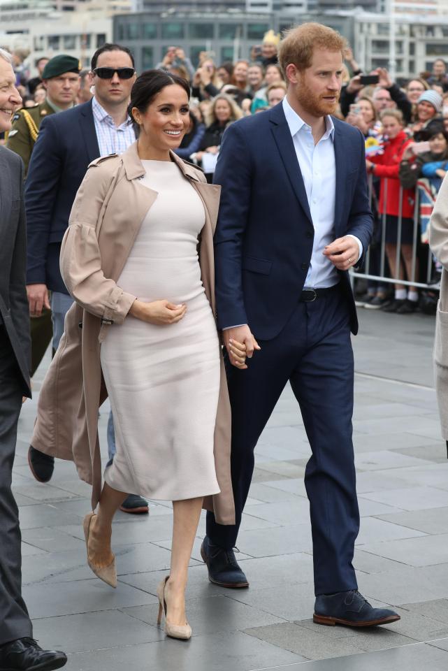  The Royals spent the afternoon touring Viaduct Harbour in Auckland