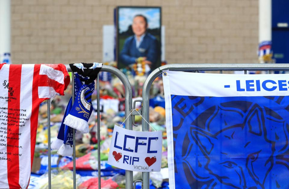  Leicester City fans have been left devastated by the tragedy