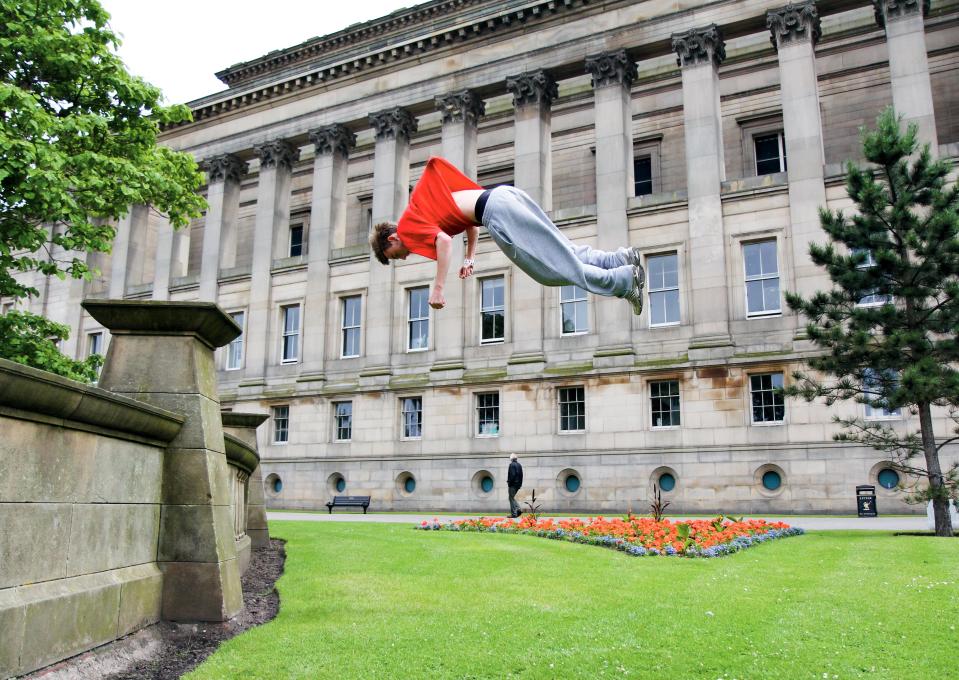  Flippin' amazing shot of this geezer snapped in Liverpool