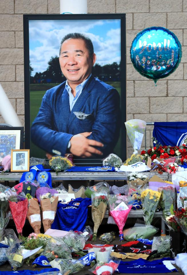  Leicester City players agreed along with the Srivaddhanaprabha family to play against Cardiff, following the death of beloved owner Vichai