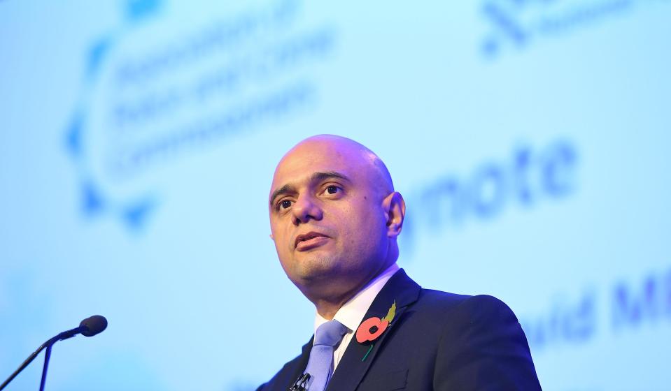  Sajid Javid announced the plans last month