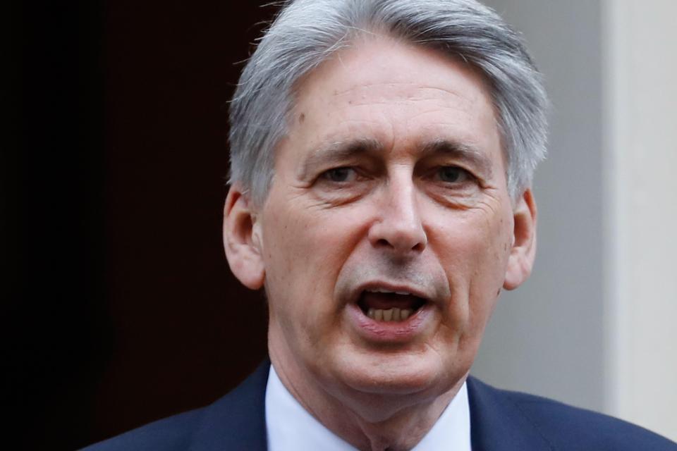  Chancellor Philip Hammond wants to minimise legislation to ease costs to businesses