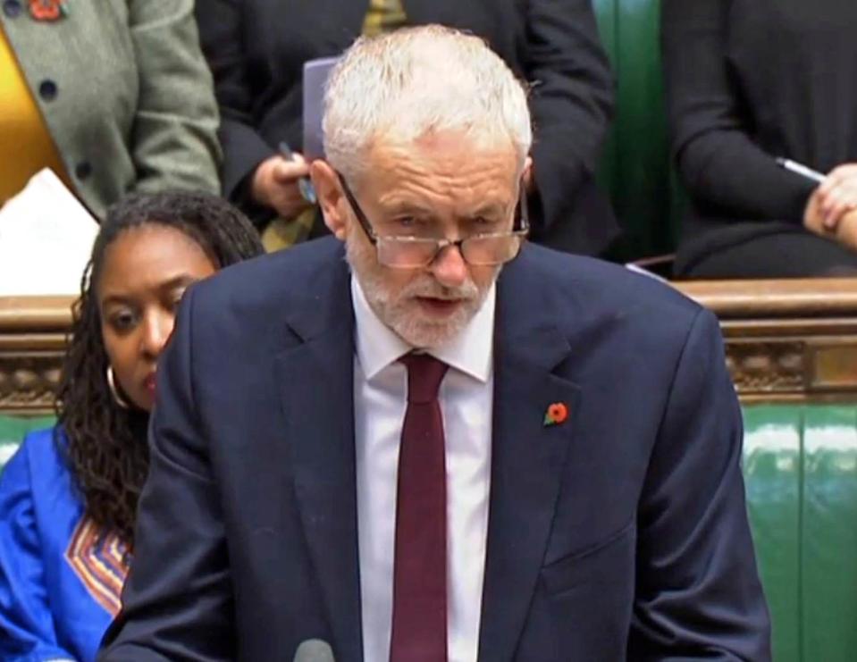  Jeremy Corbyn was accused of being inconsistent on the tax cuts