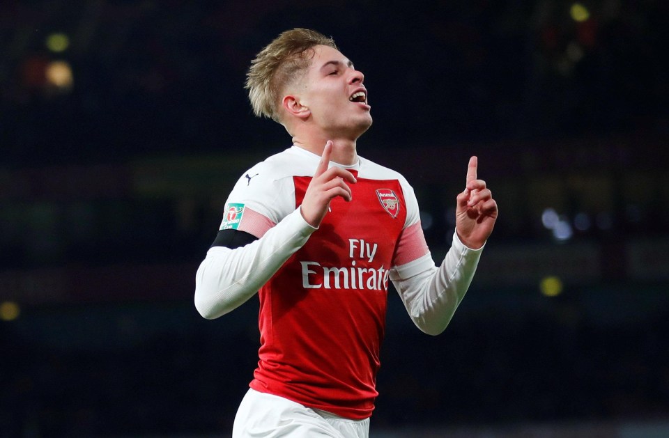 Emile Smith Rowe might just be the man to replace Aaron Ramsey in the Arsenal midfield