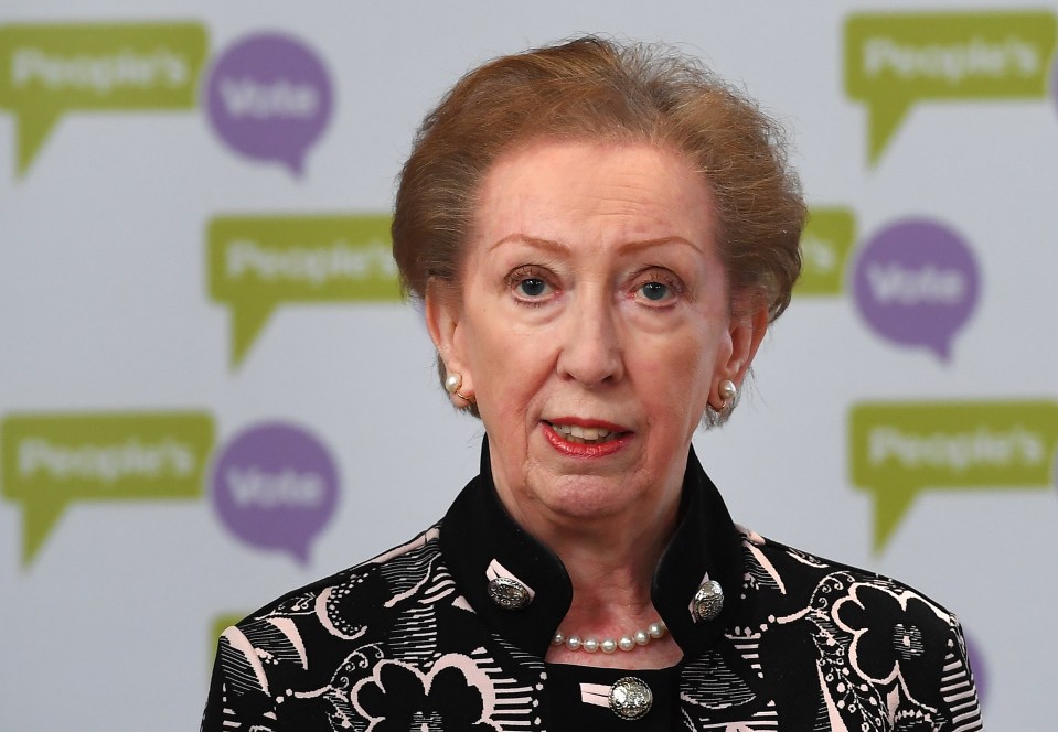  Dame Margaret Beckett says Brexit shouldn't be 'forced through Parliament'