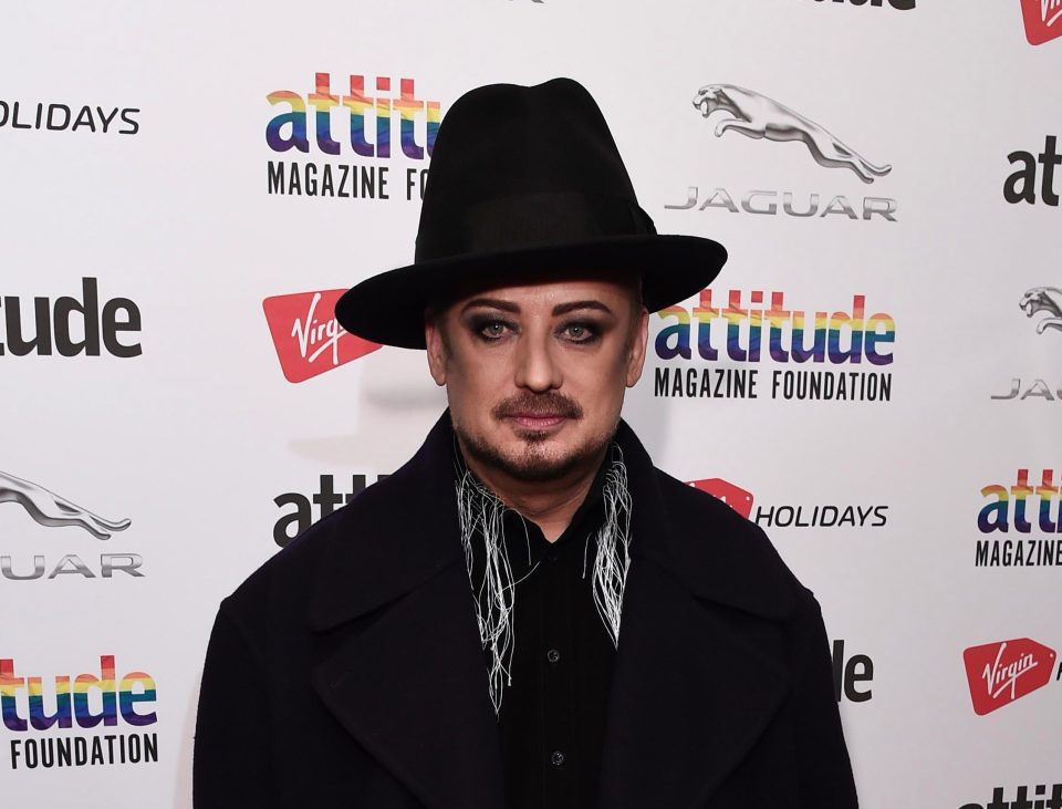  Boy George took the Music Icon Award