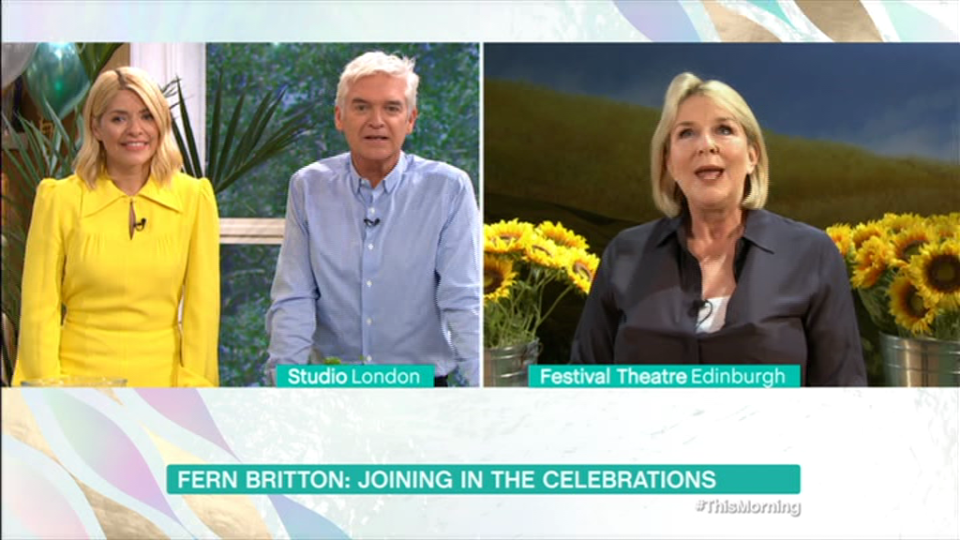  Fern's appearance on This Morning earlier today was dubbed 'awkward' by viewers