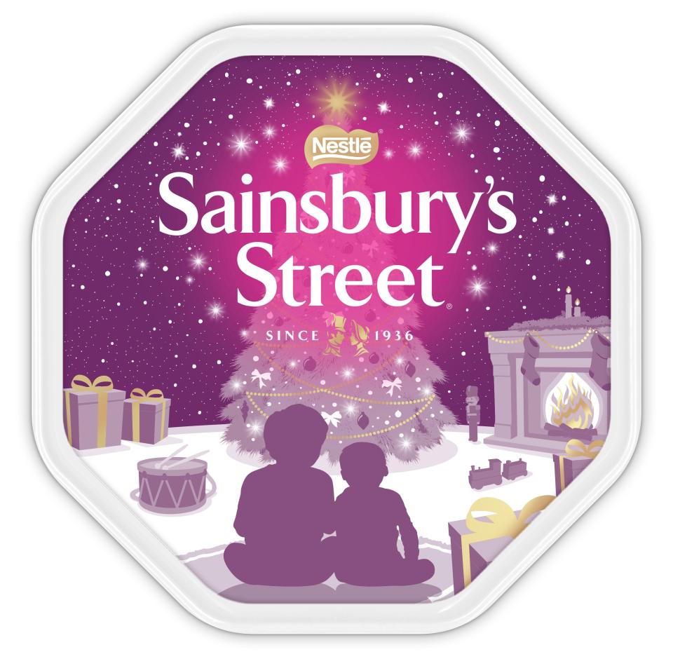  Personalised Quality Street tins will be available at Sainsbury's stores across the UK next week