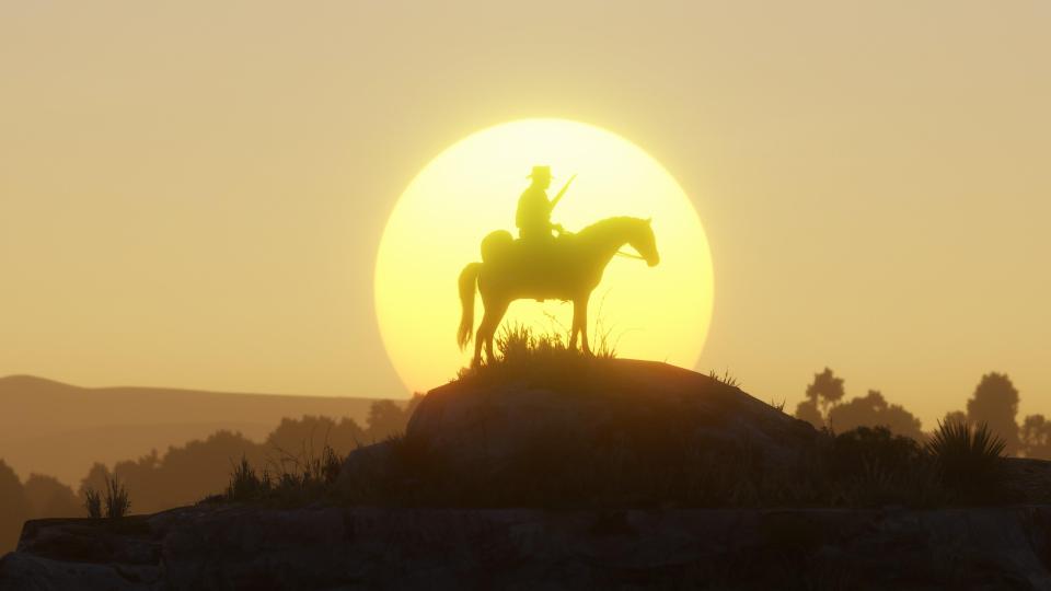  Red Dead Redemption looks good, and it knows it