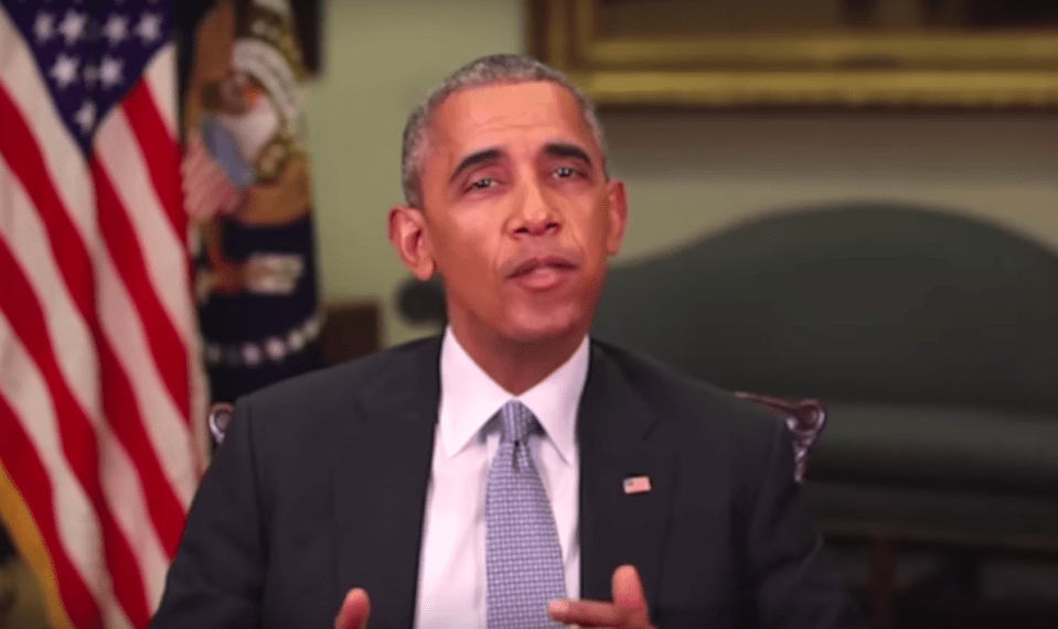  A shot from a deepfake video of Barack Obama, produced by BuzzFeed in April to highlight the dangers of fake news and deepfakes