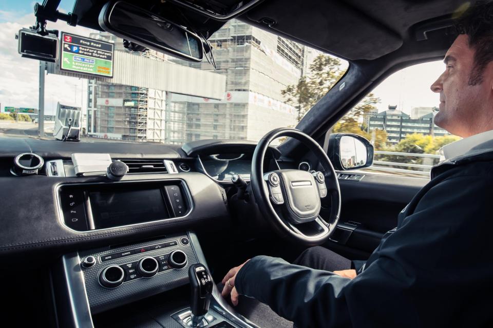  The SUV can drive around roundabouts, adhere to traffic lights and park by itself