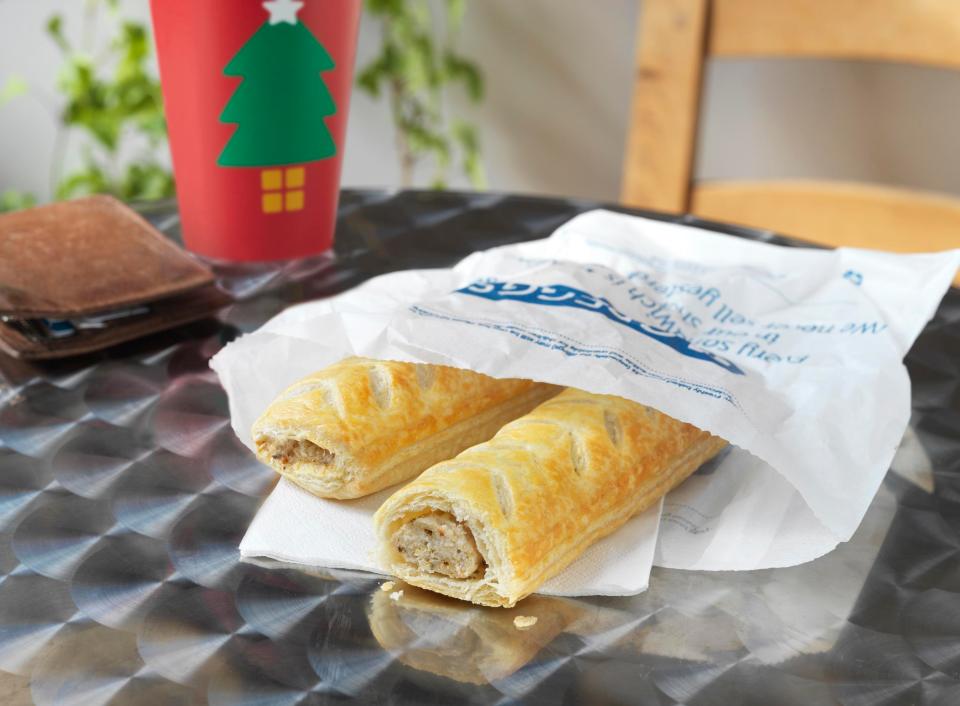  Old favourites like the turkey, cranberry and bacon roll are back