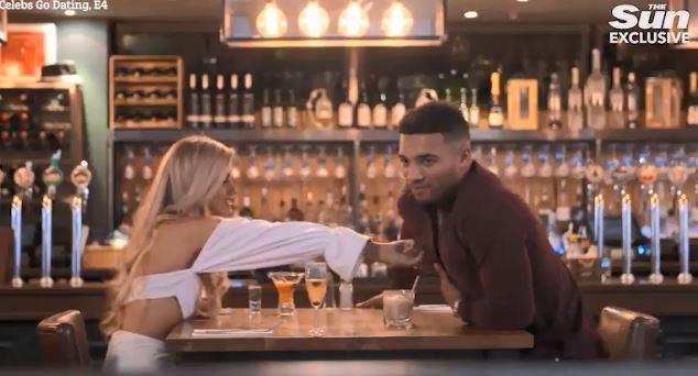  Celebs Go Dating's Callum Izzard had the naughtiest date so far when he invited lingerie model Amy to stroke his nipple