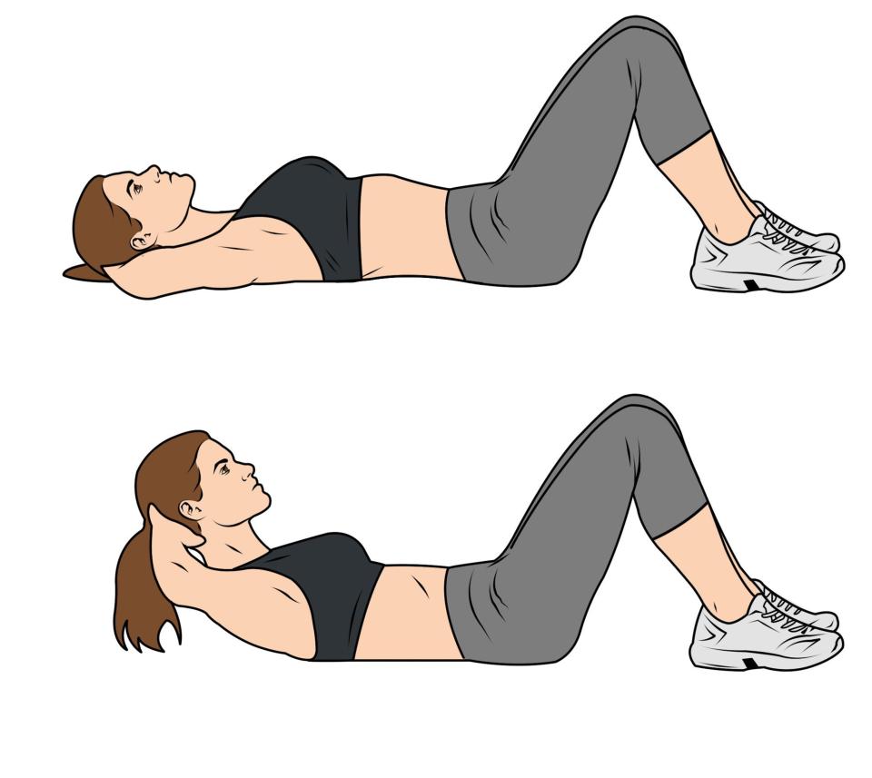  We share tips for how to perfect crunches on your daily workout