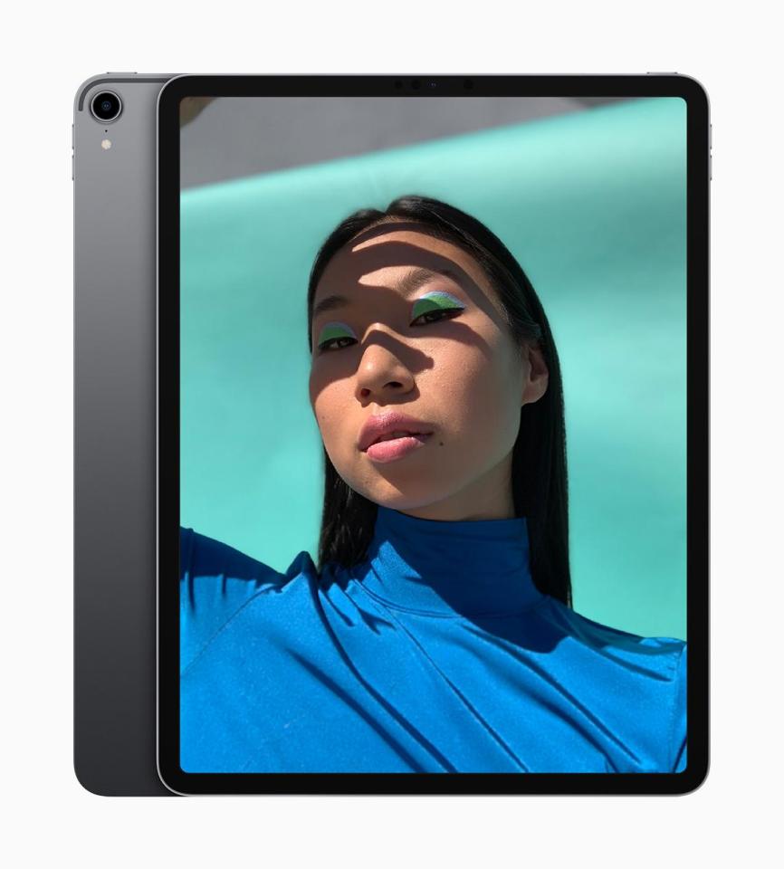  The new iPad Pro has removed the Home button in favour of Face ID unlocking