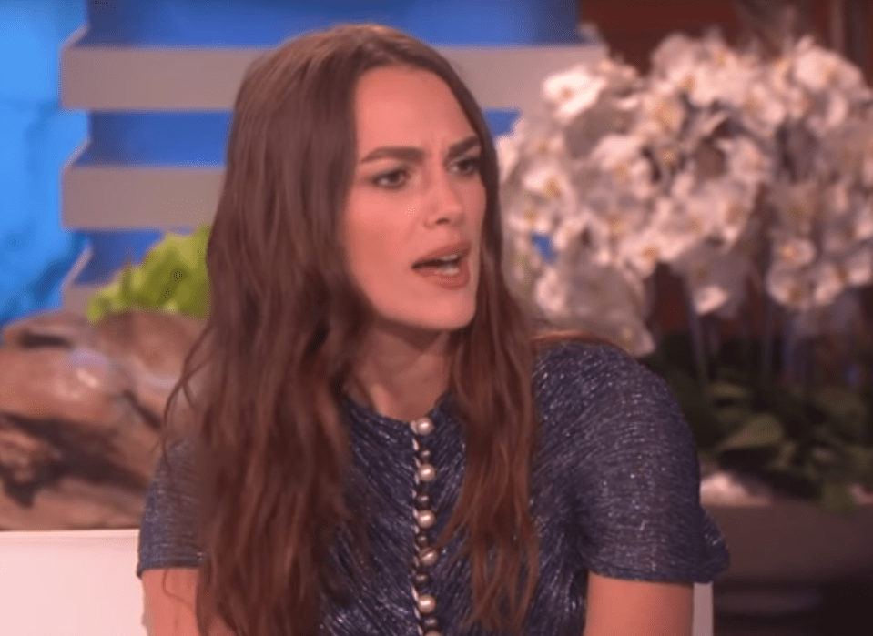  Keira Knightley openly criticised some popular Disney movies, revealing that she had banned her daughter from watching them