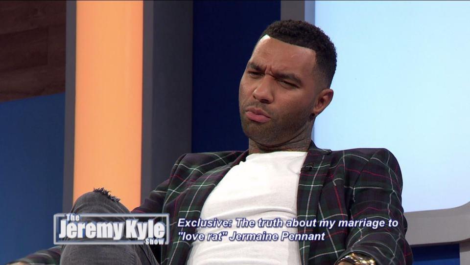  Jermaine later said he and wife Alice Goodwin are trying for a baby during their joint appearance on The Jeremy Kyle Show