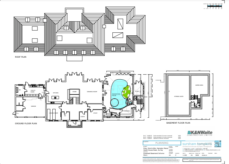  Liam's plans show his dream of having a games room