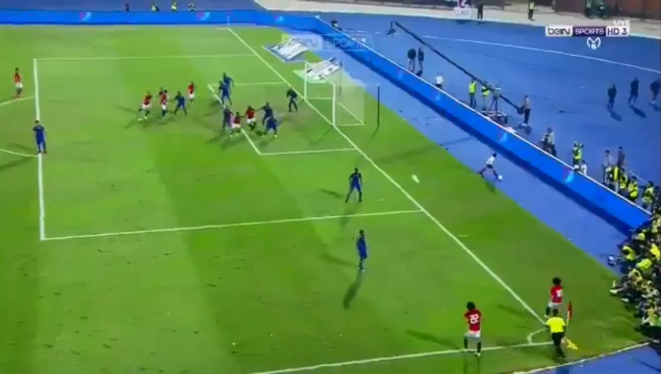  Mohamed Salah made it 4-0 with a stunning strike