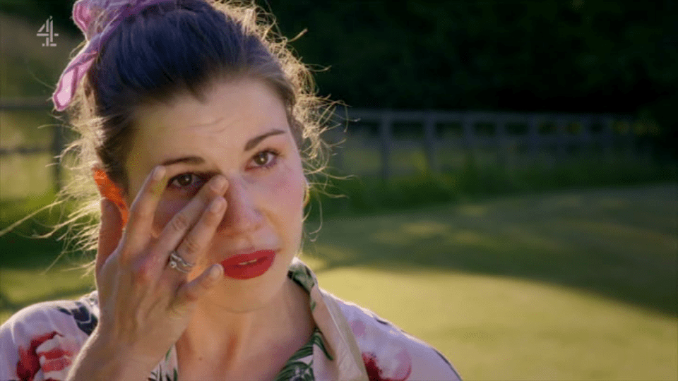  Manon Lagreve was left in tears as she was given the boot on Bake Off