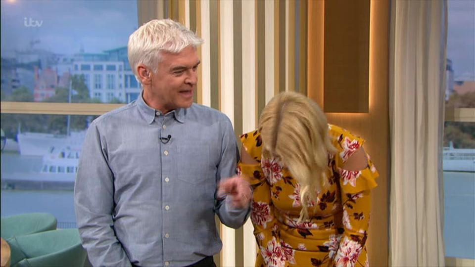  Phil mocked his co-star who is set to present I'm a Celebrity Down Under