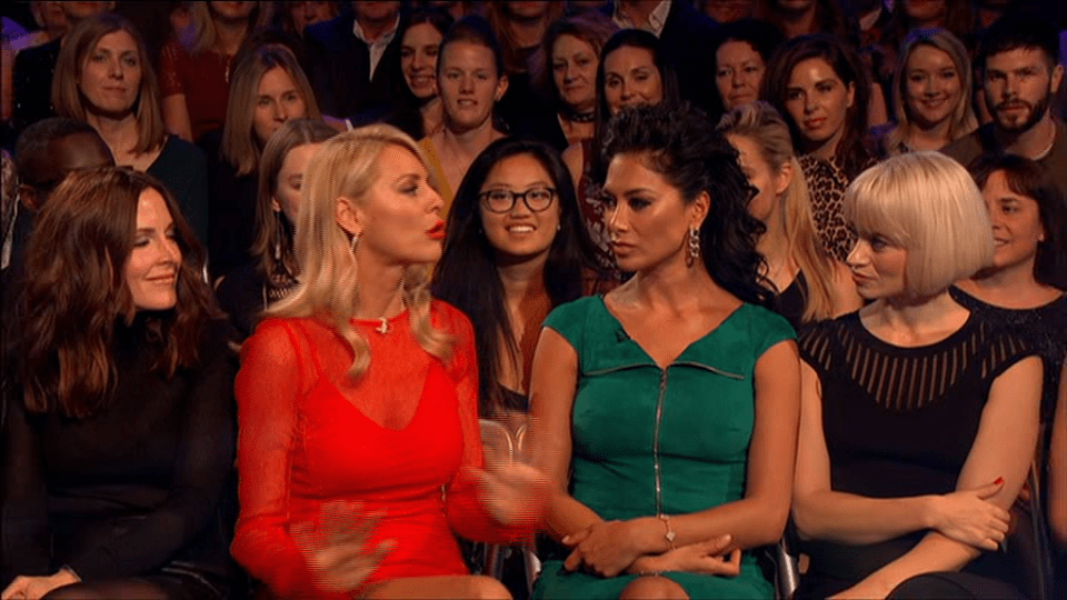  But Nicole didn't look too impressed by the questions