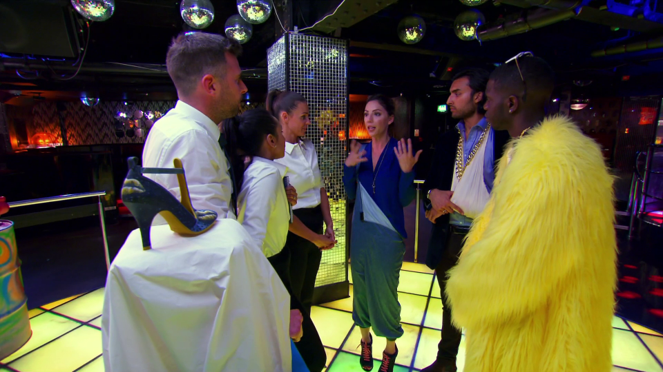  Kayode's feather coat caught the eye