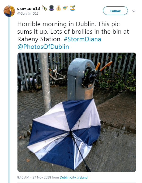  Another umbrella claimed by the maelstrom