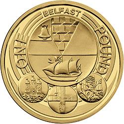  The Belfast coin is the eighth rarest £1 coin in the UK