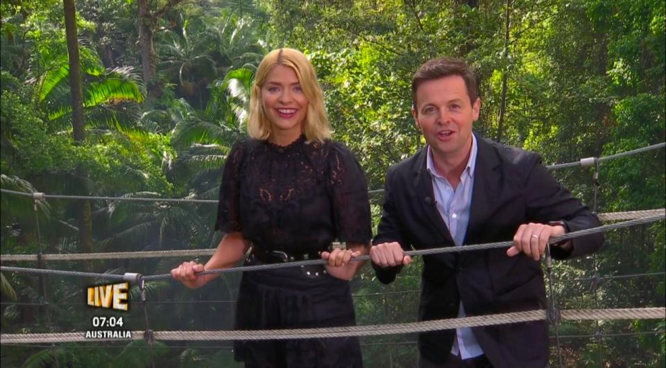  Holly Willoughby made her co-presenting debut alongside show regular Declan Donnelly on Sunday night