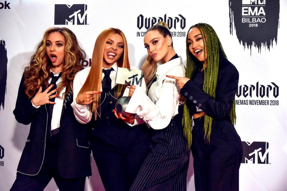  The girls regained their title as Best UK Act at the award ceremony