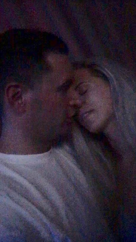  Witnesses at the nightclub pictured Vicky Pattison's fiance John Noble with his lips inches away from the mystery blonde