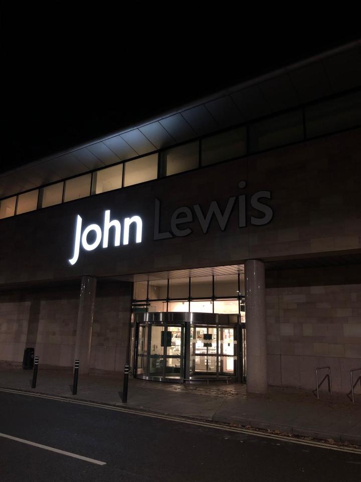  So has the John Lewis branch in Cribbs Causeway