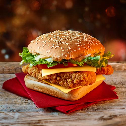  The Chicken Big Tasty is new for this year and contains two Chicken Selects instead of a beef patty