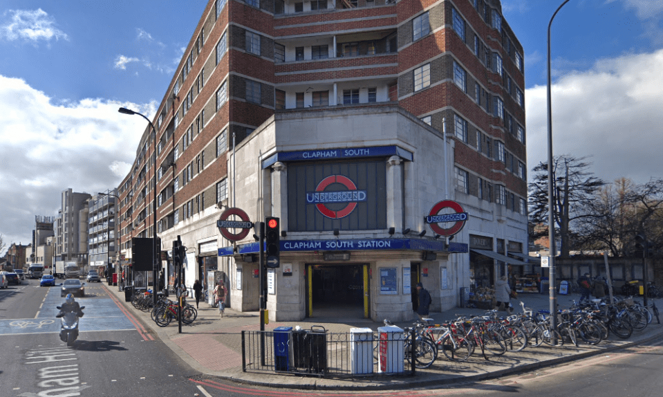  The boy was stabbed outside Clapham South station